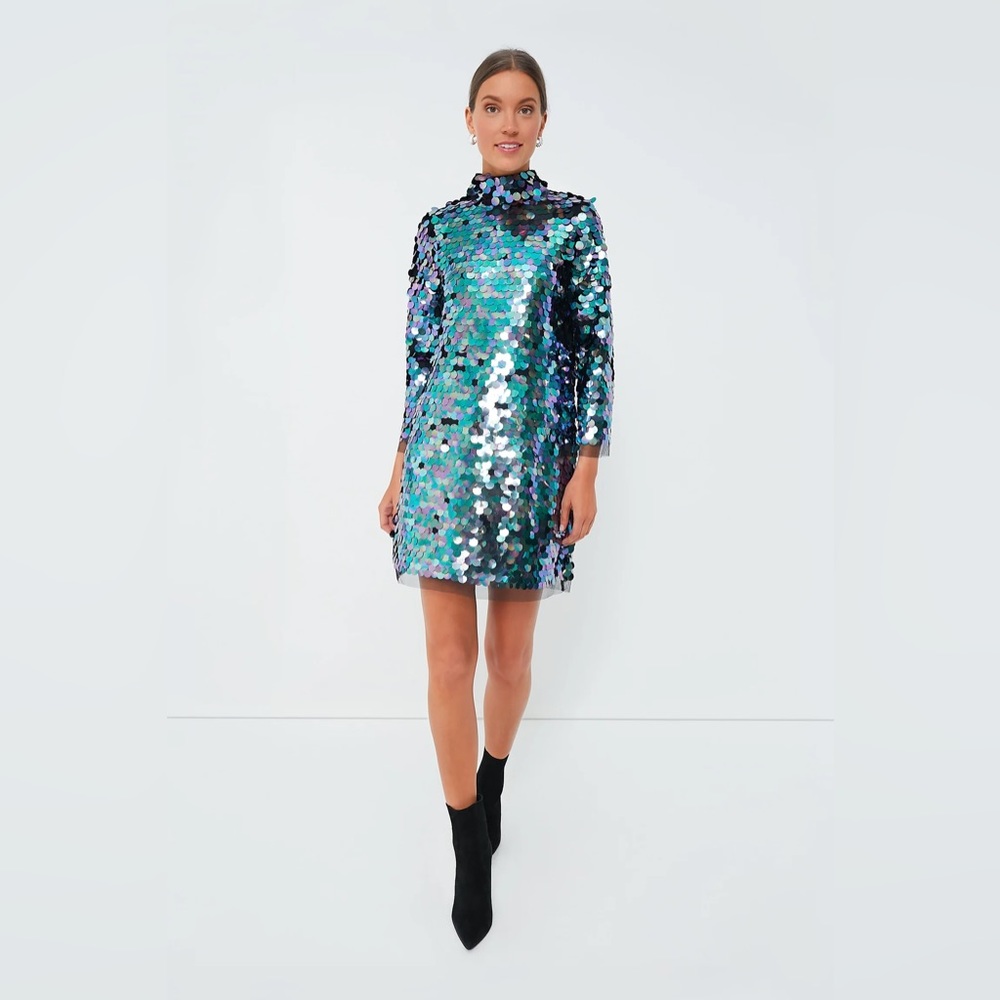 TUCKERNUCK  Midnight Rituals Sequin Mod Ellie Mini Dress xxl